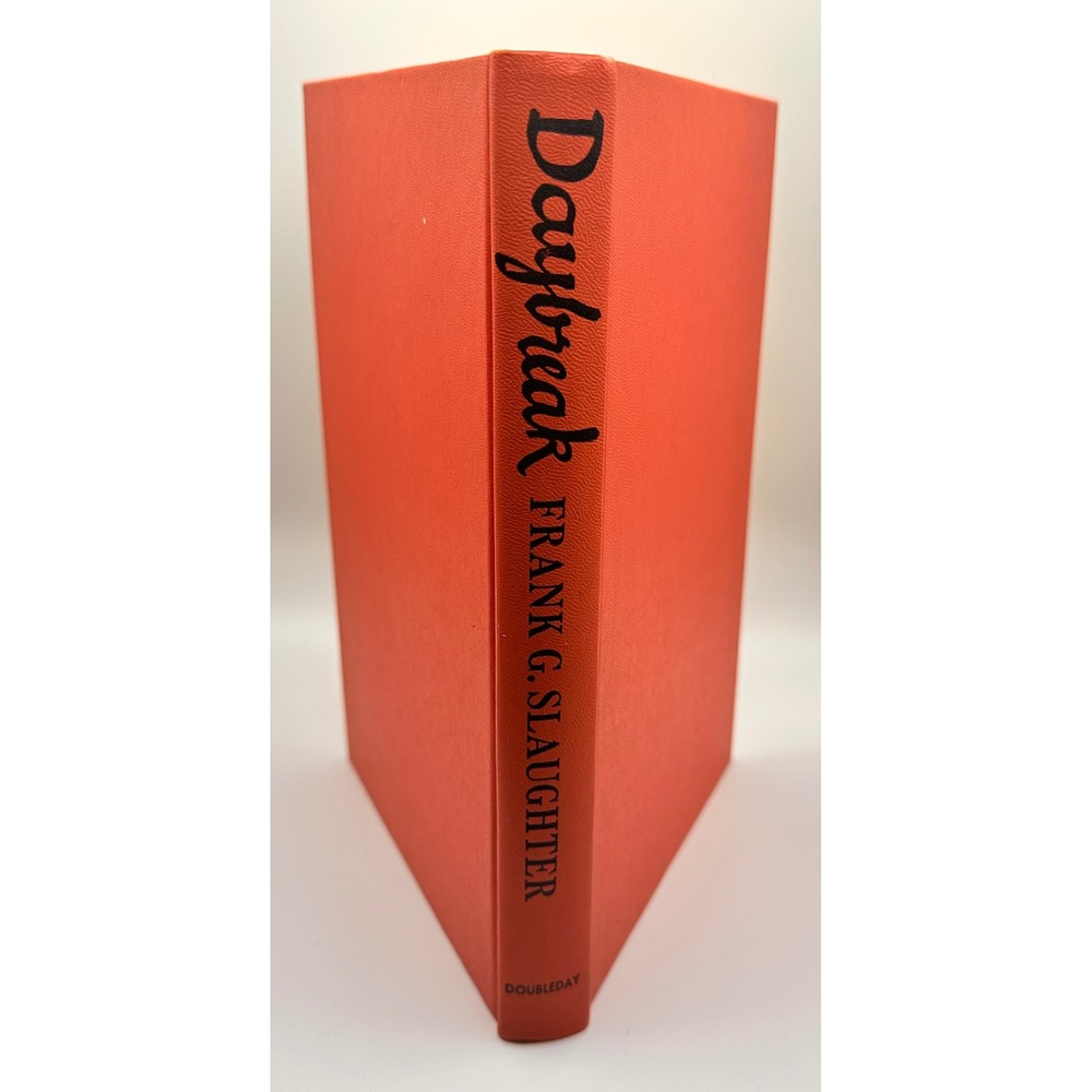 Daybreak by Frank G. Slaughter 1958 Vintage Hardcover Doubleday Medical  VTG